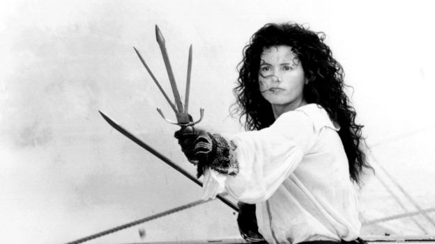 Margot Robbie pirates of the caribbean, film, bajak laut, perempuan, Geena Davis di Cutthroat Island (1995)