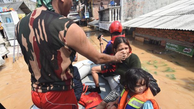 korban banjir Jakarta