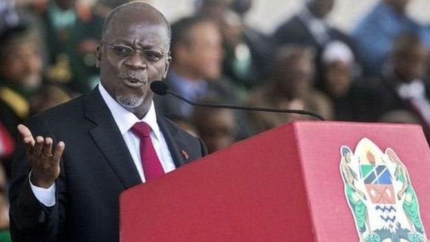 Rais wa Tanzania Dkt. John Pombe Magufuli