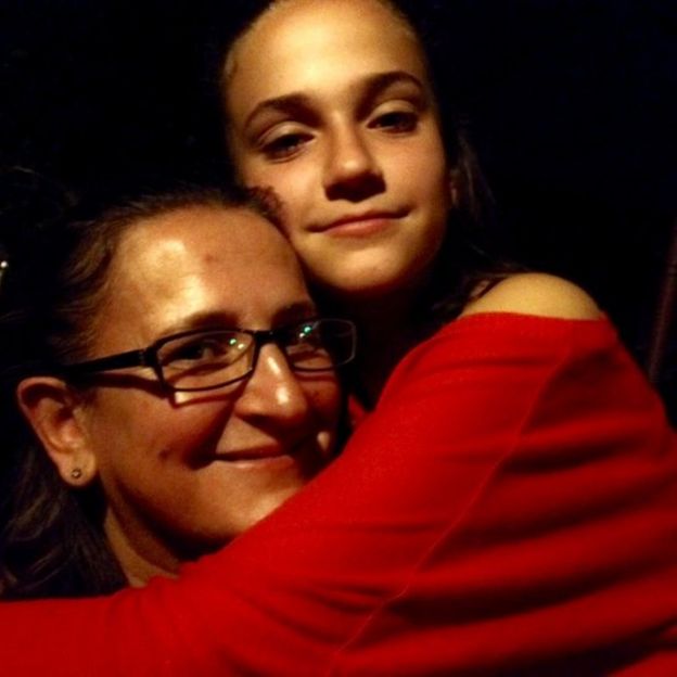 Paula con su hija Sofi. (Crédito: Paula Sáenz)