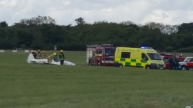 Crash scene