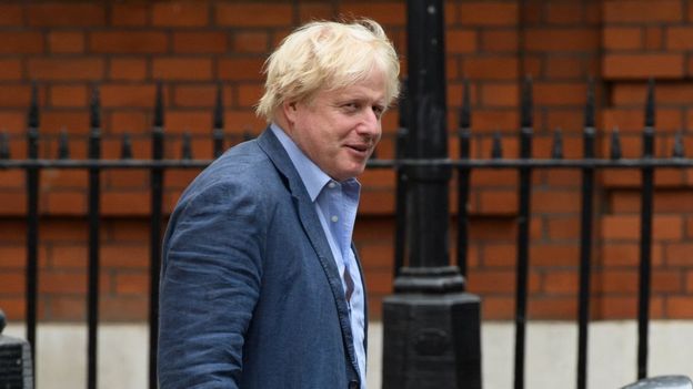 Boris Johnson, ex canciller británico