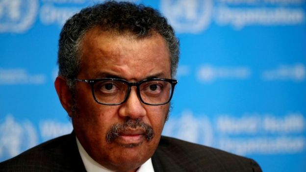 El director general de la OMS, Tedros Adhanom Ghebreyesus.