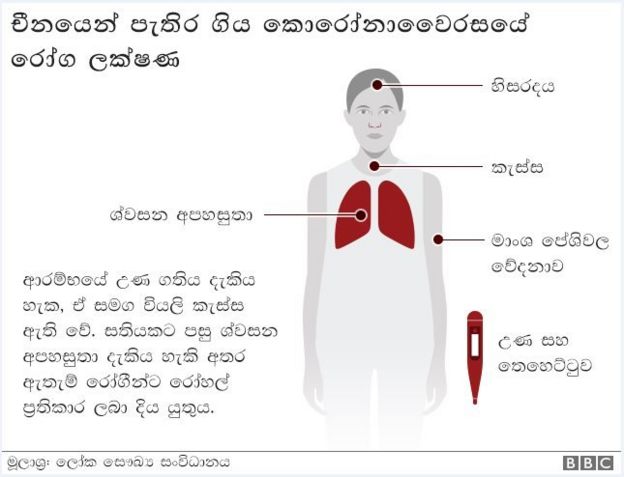 රෝග ලක්ෂණ