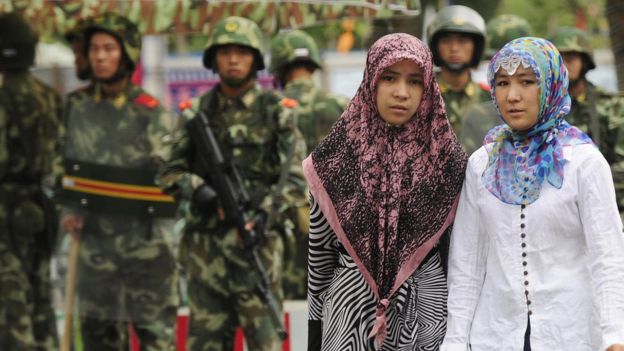 Chinese Police Kill Four After Xinjiang Attack Bbc News
