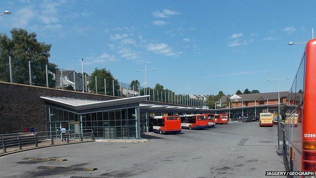 Blackwood bus station