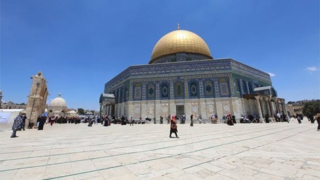 Dome of the Rock on the Temple Mount/Haram al-Sharif (file photo)