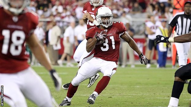 Jason Wright playing for the Cardinals