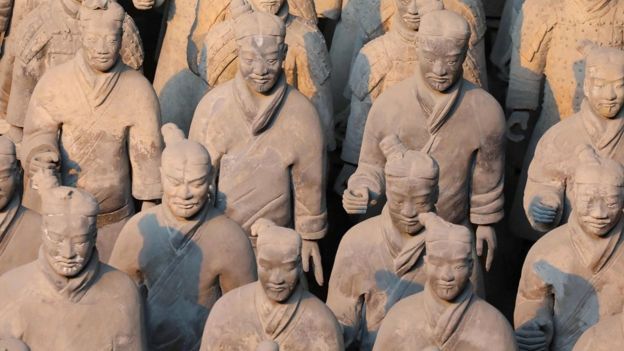 Trung Quốc, chiến binh Tần Thủy Hoàng