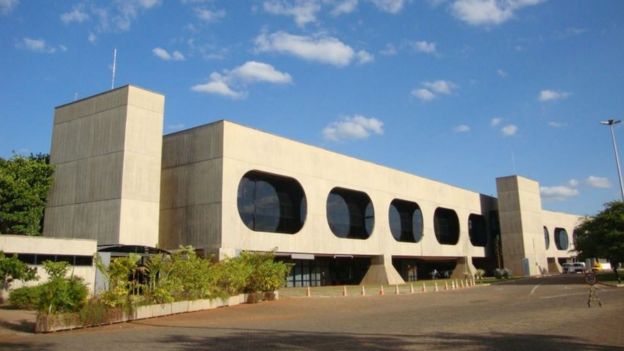 O prédio do CCBB, em Brasília