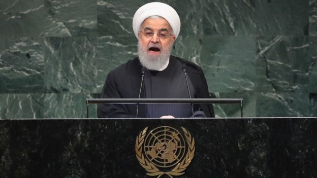El presidente de Irán, Hassan Rohani