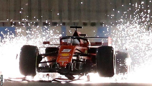 Ferrari's SEbastian Vettel