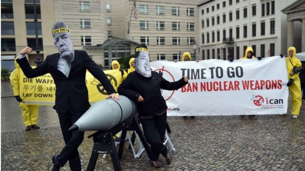 Nükleer silahlara karşı protesto