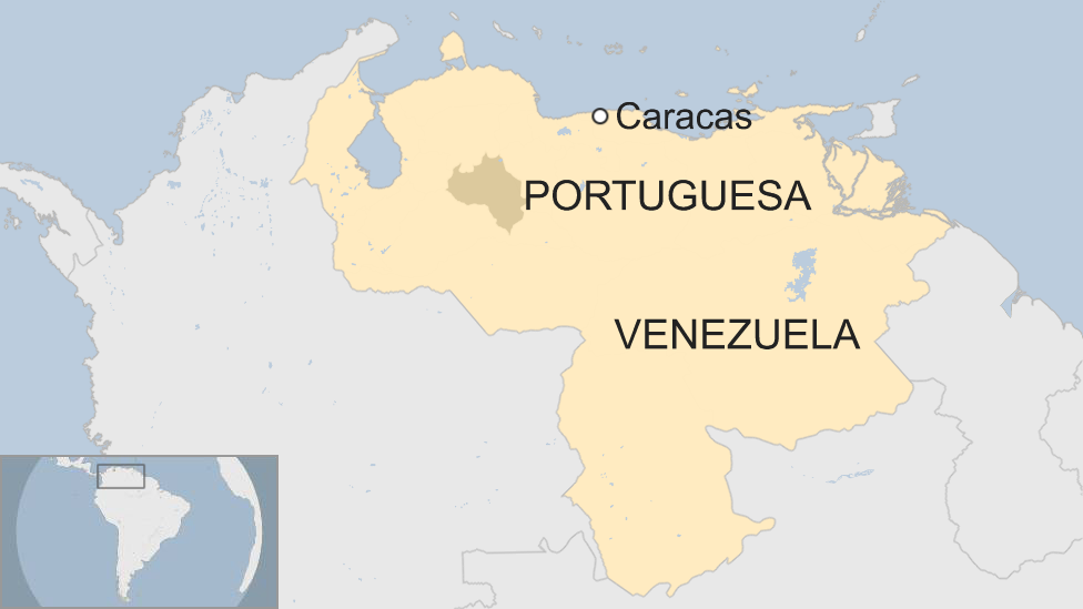 Mapa de Caracas