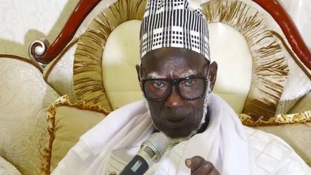 Serigne Mountakha Mbacké, chef de l'une des plus influentes confréries musulmanes du Sénégal.