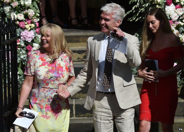 Phillip Schofield and his wife Stephanie Lowe