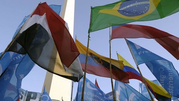 Banderas de Mercosur