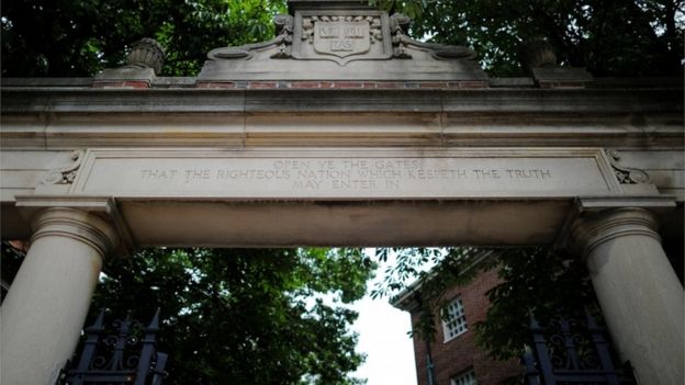 Gate at Harvard University