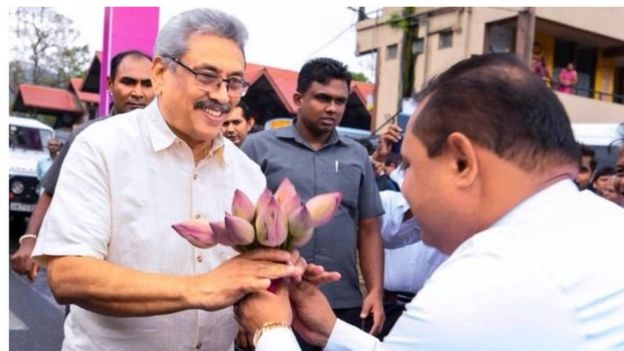 ராஜபக்‌ஷவின் வரவேற்பு