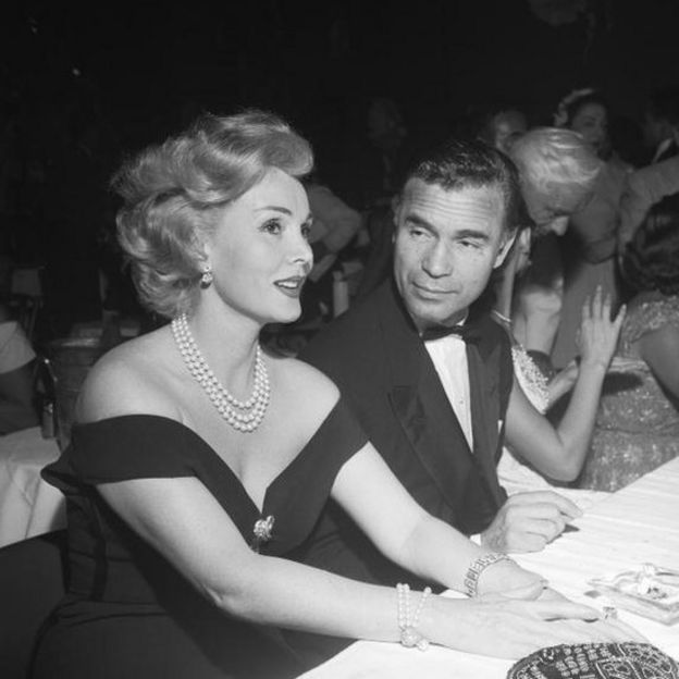 Zsa Zsa Gabor y Porfirio Rubirosa.