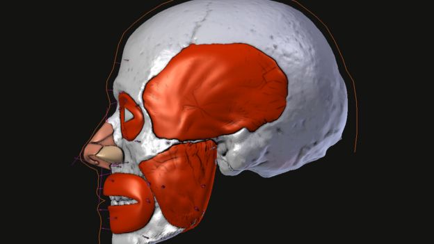 Imagen de la reconstrucción facial de San Valentín