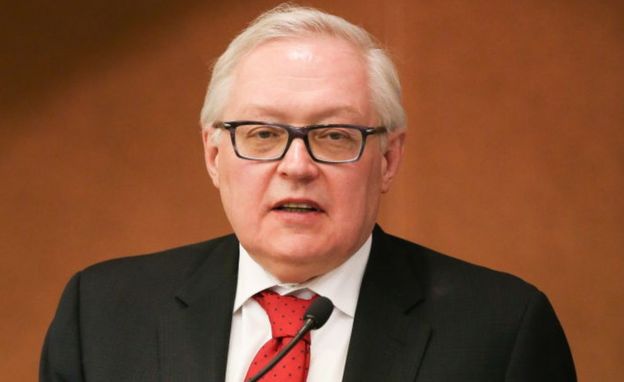 Russia's Deputy Foreign Minister Sergei Ryabkov pictured in February 2018