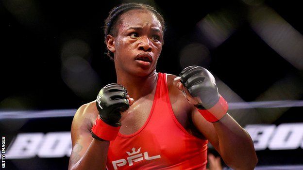 Claressa Shields: Double Olympic boxing champion wins on MMA debut - BBC  Sport