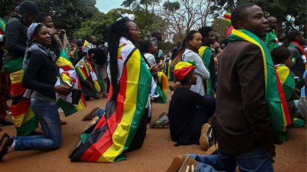Mudaaharaadayaasha #ThisFlag oo curyaamiyey hawlihii caasimadda Harare sannadkii hore