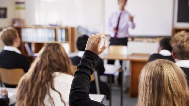 A classroom