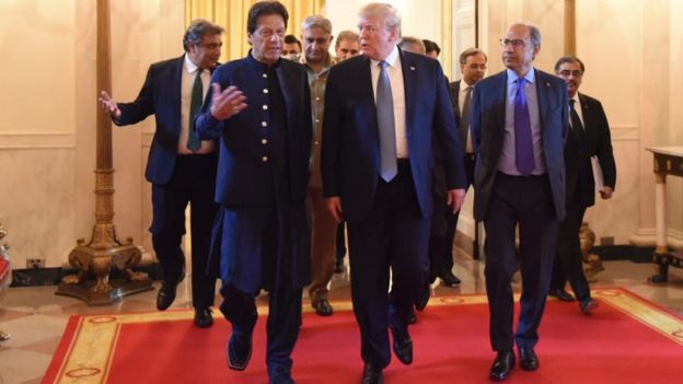 ٹرمپ عمران ملاقات