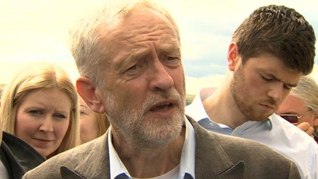 Labour Leadership 1000 Attend Jeremy Corbyn Rally In Cardiff Bbc News 