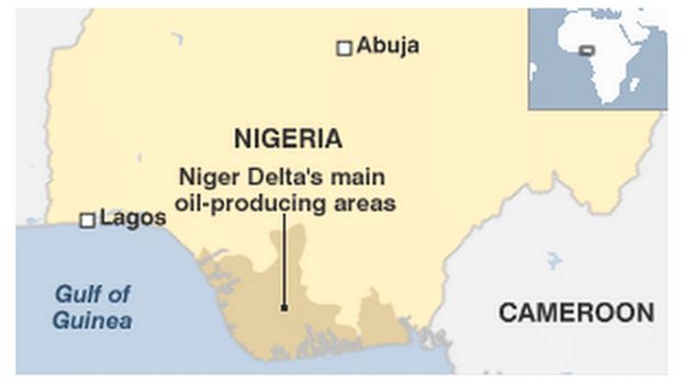 Map of Nigeria