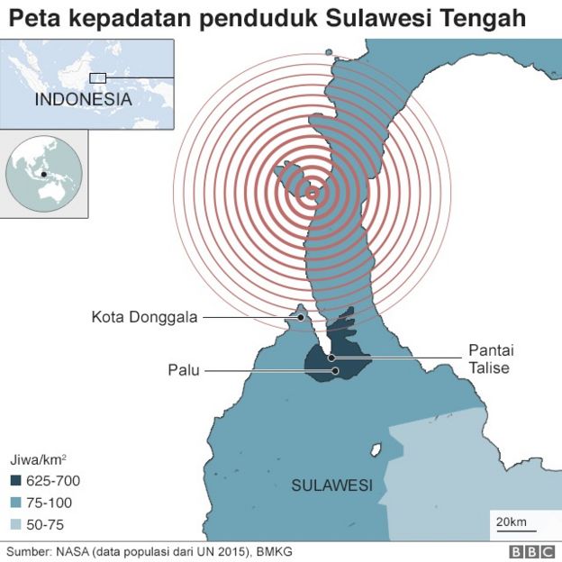 Gempa Donggala Tsunami Benar Terjadi Meski Peringatan Dini