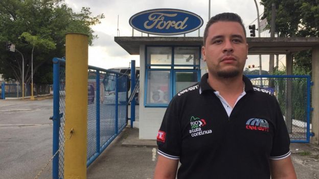 Gustavo Alves, de 30 anos, funcionário da Ford