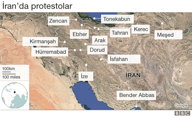 İran'da protestolar