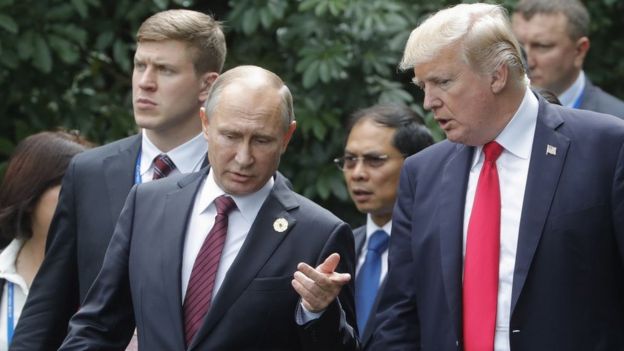 Putin e Trump.