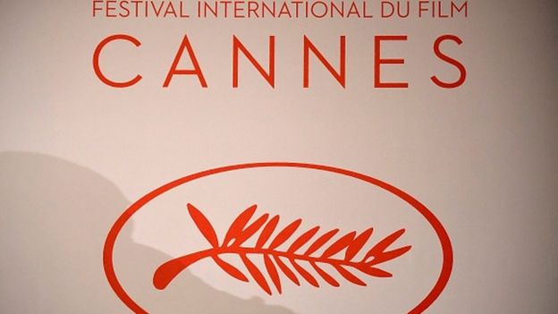 Le logo du festival international de film de Cannes