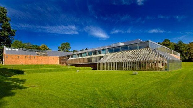 The Burrell Collection building in Pollok Park