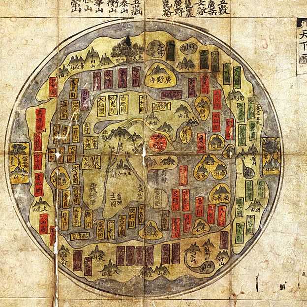 Mapa tradicional coreano