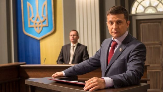 'Halkın Hizmetkârı' dizisindeki 'Devlet Başkanı Goloborodko' karakteri