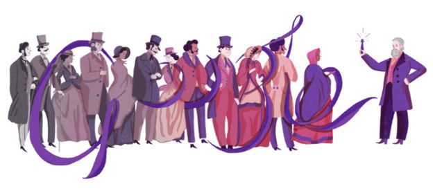 Doodle de William Henry Perkin (Foto: Google)