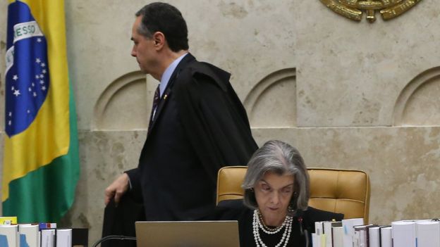 Barroso e Cármem Lúcia