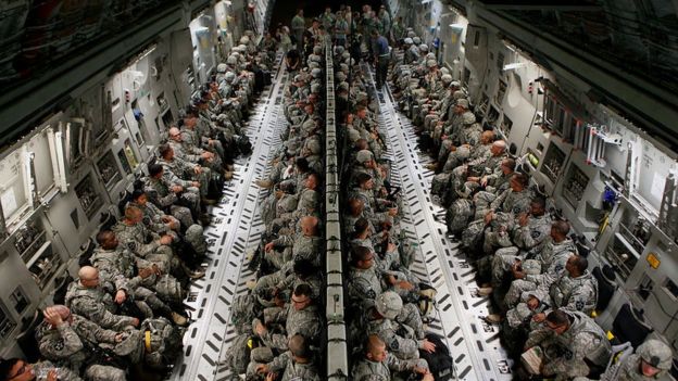 نیروهای رزمی‌ آمریکا در حال ترک عراق (اوت ۲۰۱۰)