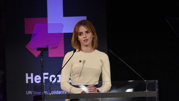 Emma Watson é uma das atrizes que defendem publicamente os direitos das mulheres