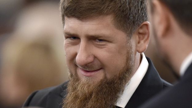 Ramzan Kadyrov, lÃ­der de Chechenia