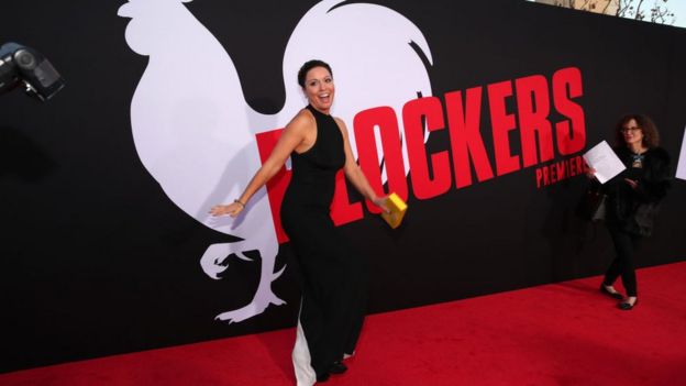 Kay Cannon at the premiere for Blockers