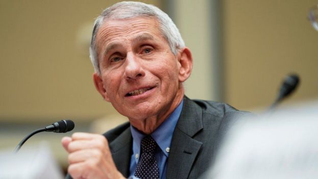 Anthony Fauci es jefe del NIAID, el instituto público que impulsó el ensayo clínico con el Remdesivir.