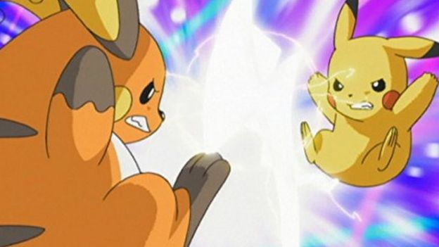 Fotograma de la serie Pokémon de los años 90