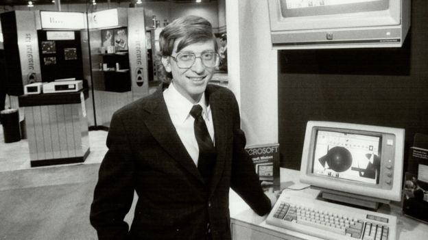 Bill Gates en 1985