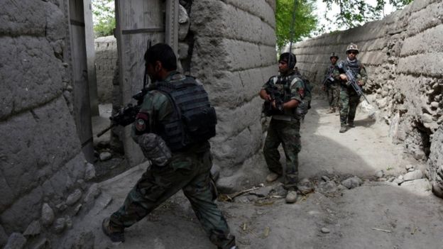 Afghan forces have been targeting IS in Nangarhar for two weeks